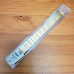 Hadley Roma Men's Gold IP Metal Watch Band Size 16-22mm Adjuatable  Replacement